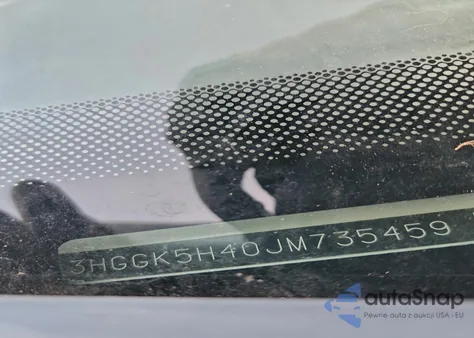 2018 Honda Fit Lx z USA, uszkodzony, nr VIN 3HGGK5H40JM735459